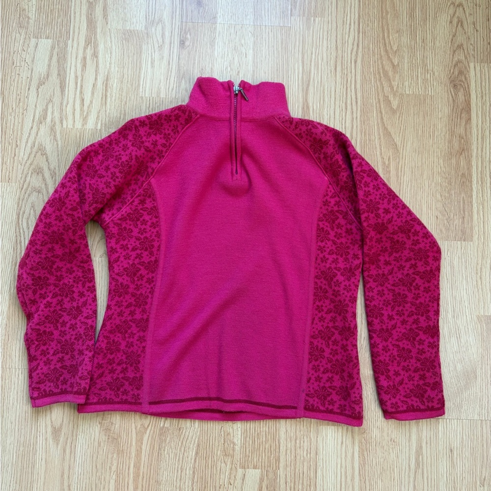 Néve Wool Quarter Zip Sweater